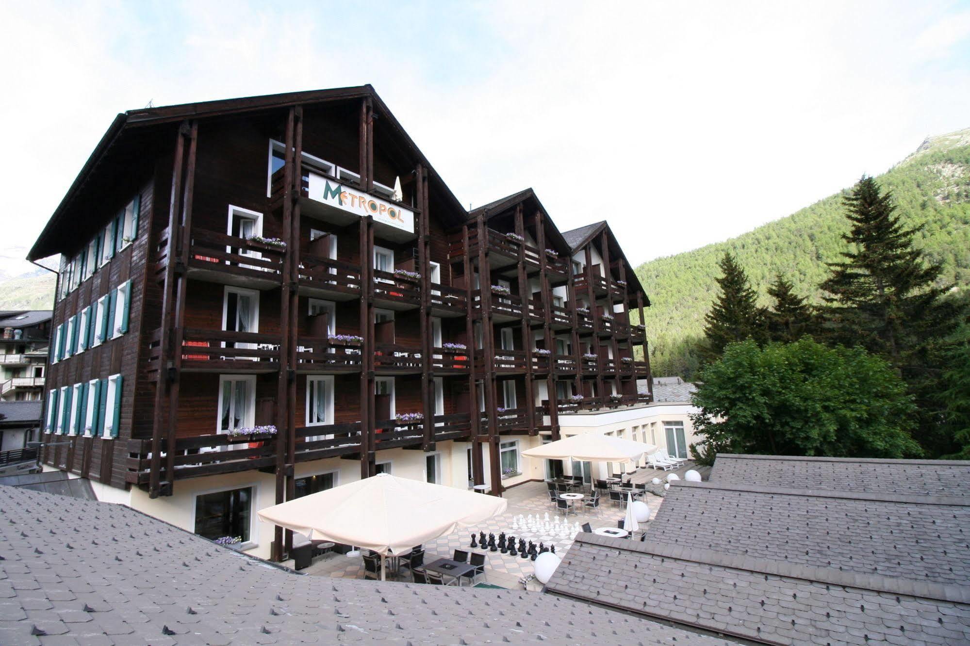 Hotel Metropol Saas-Fee Exterior foto