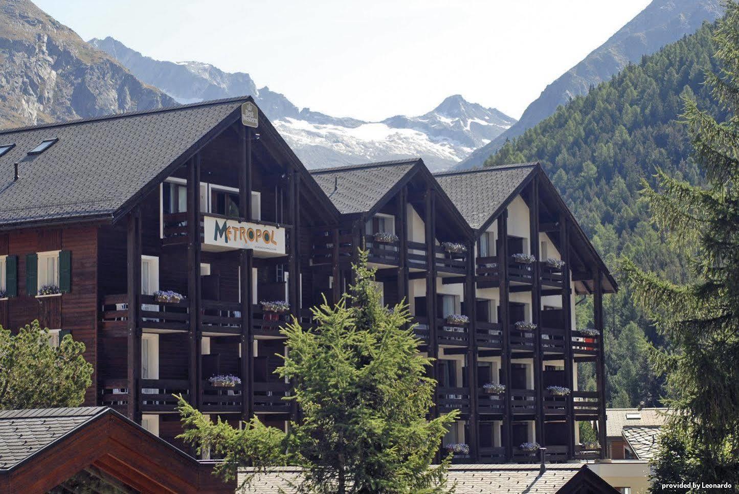 Hotel Metropol Saas-Fee Exterior foto